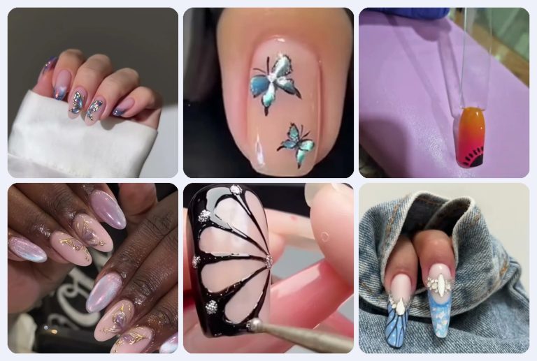 21 Butterfly Nail Designs Going Viral Right Now: Wait Until You See #21