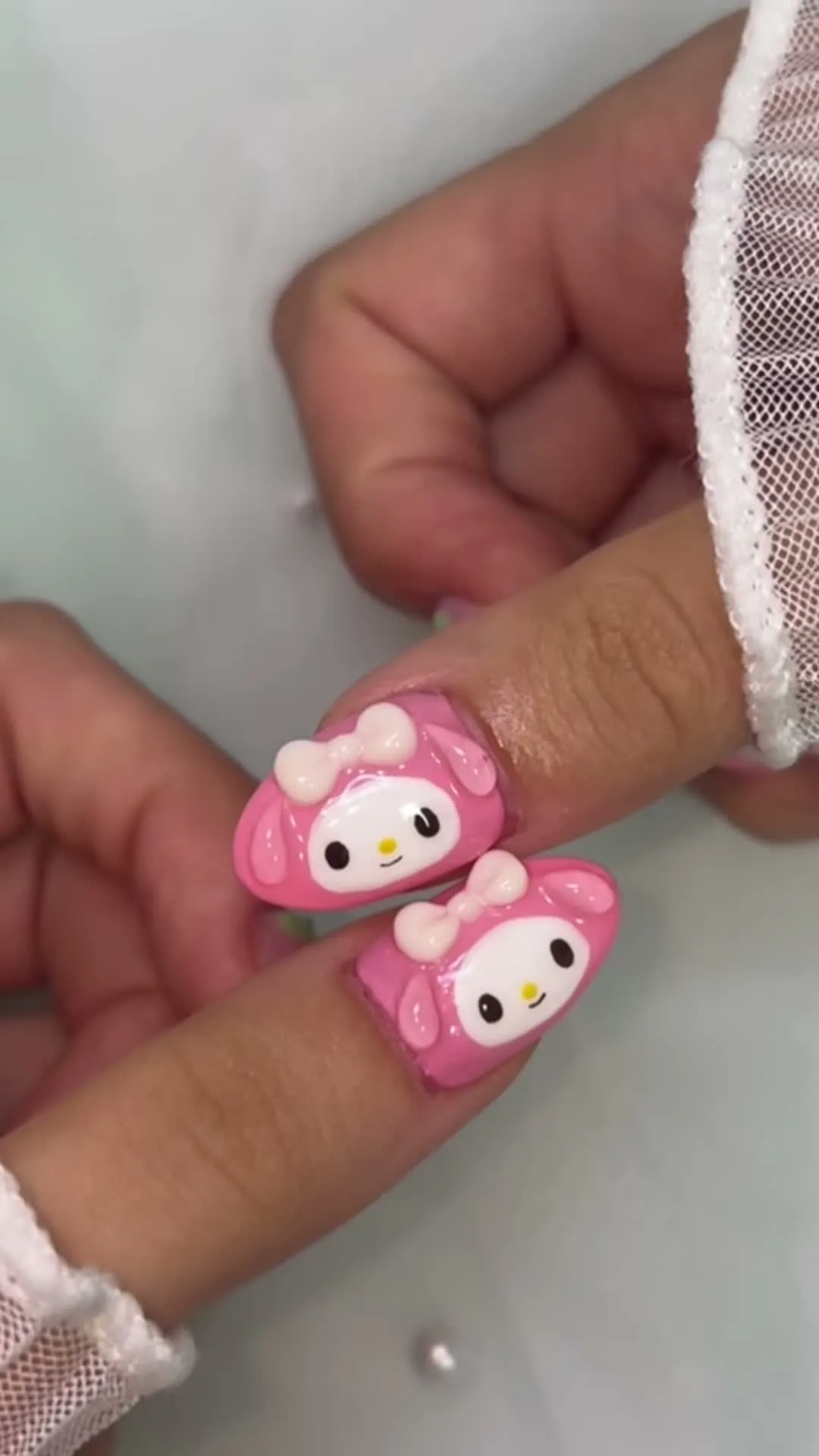 Teal Sanrio Set Sanrio nail design