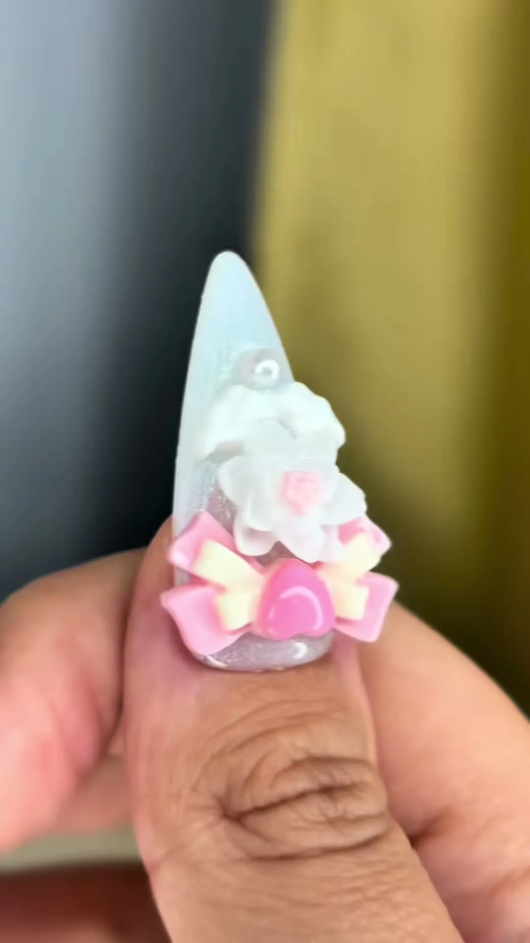 3D Sweet Treat Sanrio nail design